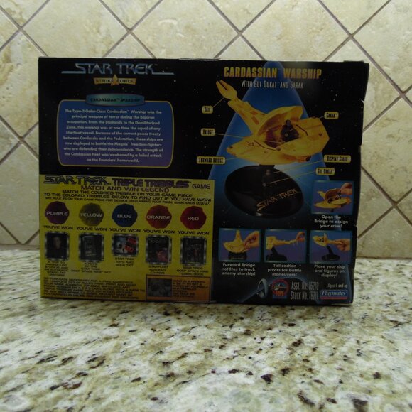 STAR TREK STRIKE FORCE CARDASSIAN WARSHIP - Picture 3 of 8